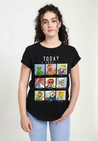 Disney - MUPPETS MUPPET MOOD - T-shirts print - black Miniaturebillede 1