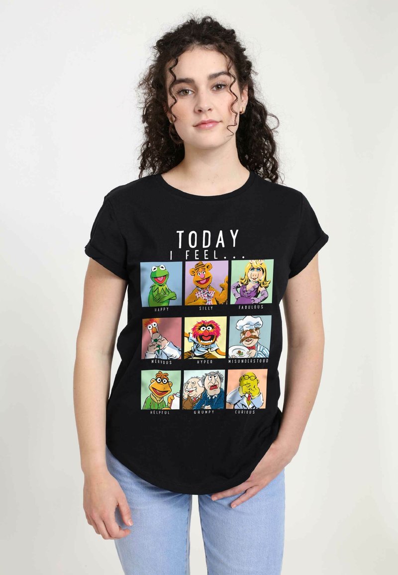 Disney - MUPPETS MUPPET MOOD - T-shirts print - black, Forstør