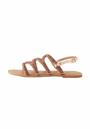 Next FOREVER COMFORT BEADED - Páskové sandály  - rose gold