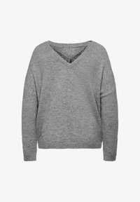 Não selecionado, light grey melange