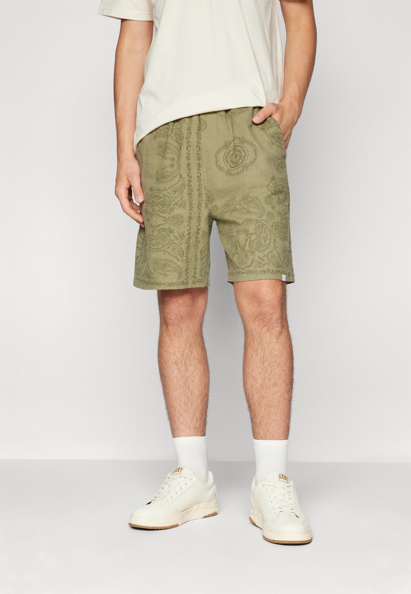 Les Deux LESLEY PAISLEY - Shorts - surplus green
