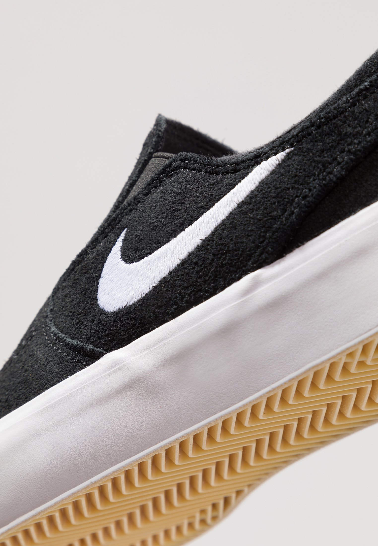 Nike SB ZOOM JANOSKI - Instappers - black/white/Zwart - Zalando.nl