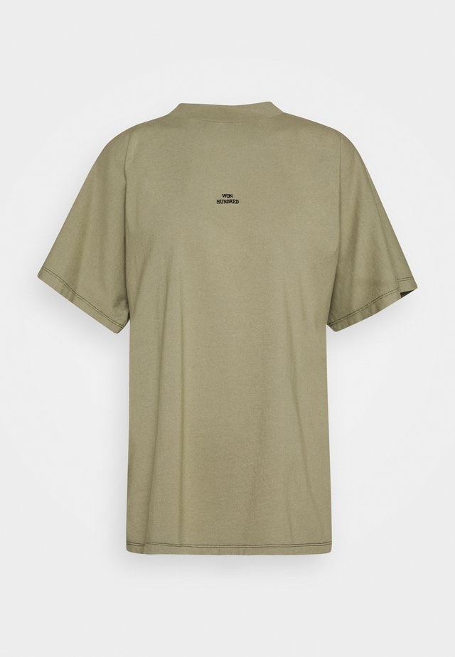 BROOKLYN VINTAGE - Printtipaita - vetiver