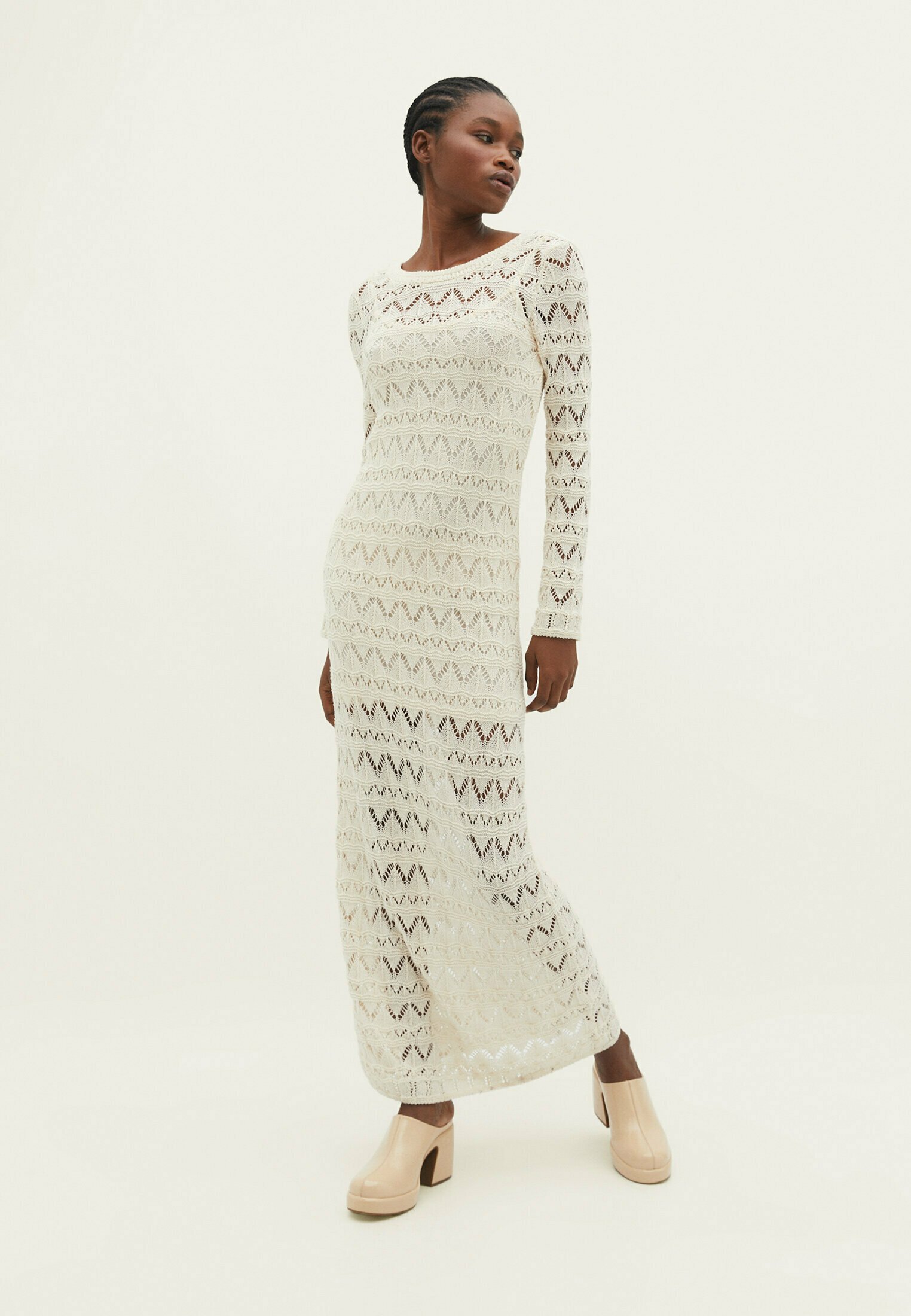 Vestito Lungo Vestiti Maglia Stradivarius Stradivarius Guaranteed