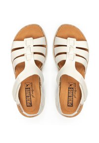Pikolinos PALMA - Sandalias de cuña - white