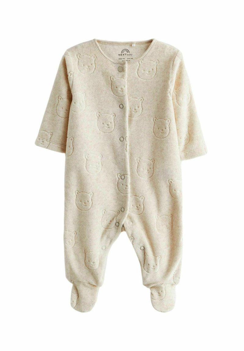 Next - Pijama de bebé - oatmeal bear, Ampliar