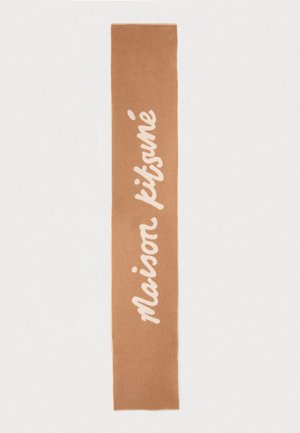 HANDWRITING SCARF UNISEX - Šal - light camel