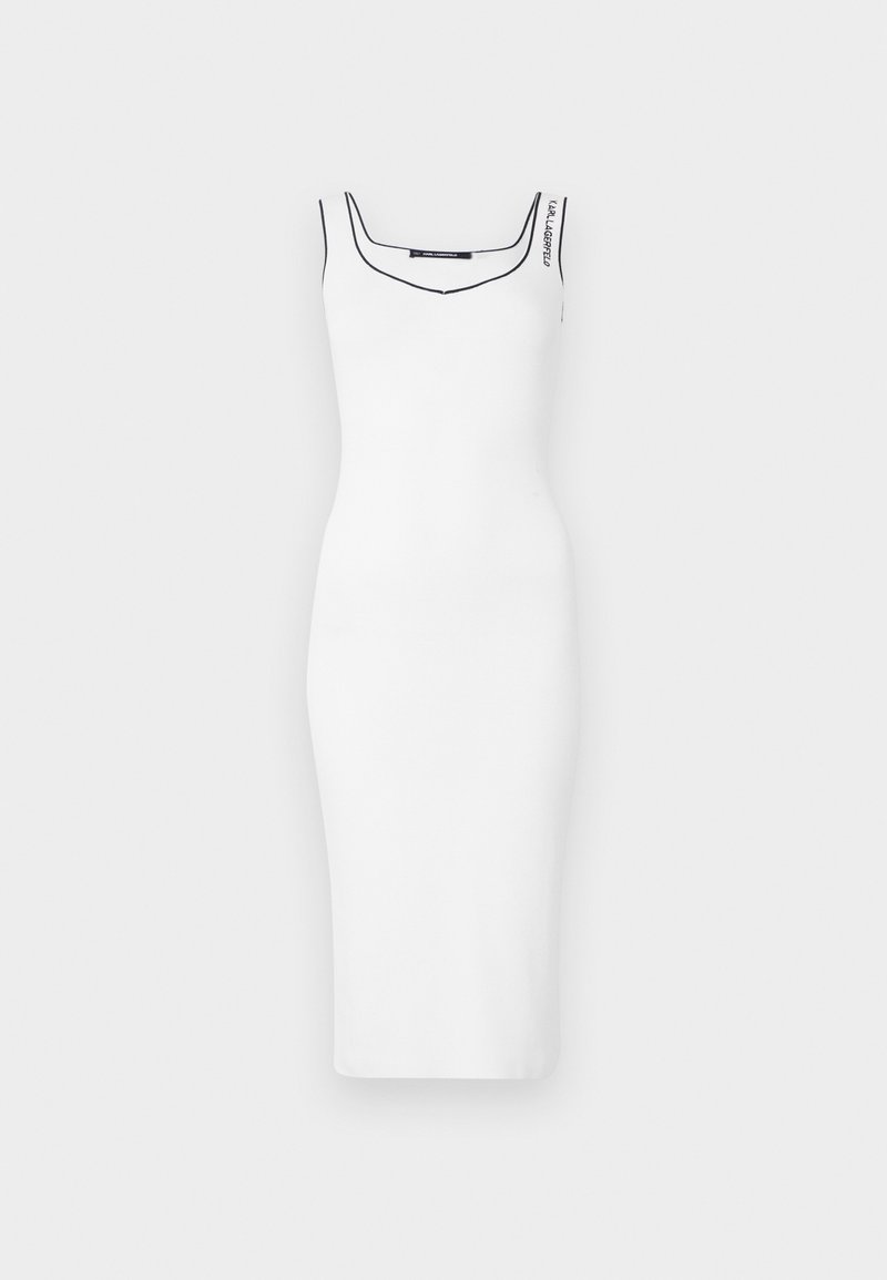 princess polly baby blue dress Yilda - Mock Two-Piece Puff-Sleeve Paneled Bodycon Dress