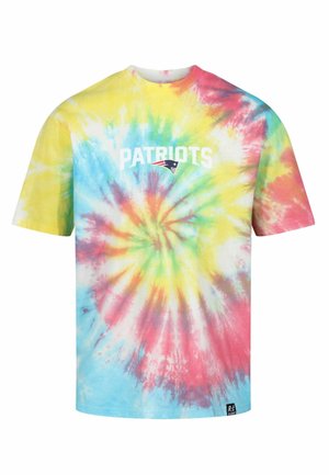 NFL PATRIOTS MARK - Printtipaita - rainbow tie dye