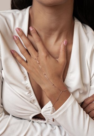 Hey Happiness, SATELLITE HAND CHAIN - Pulsera - rose gold-coloured