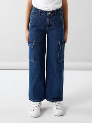NKFROSE WIDE - Flared Jeans - dark blue denim
