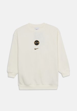 Nike Performance, KYLIAN MBAPPE CLUB OVERSIZED UNISEX - Sweatshirt - off-white/gold-coloured