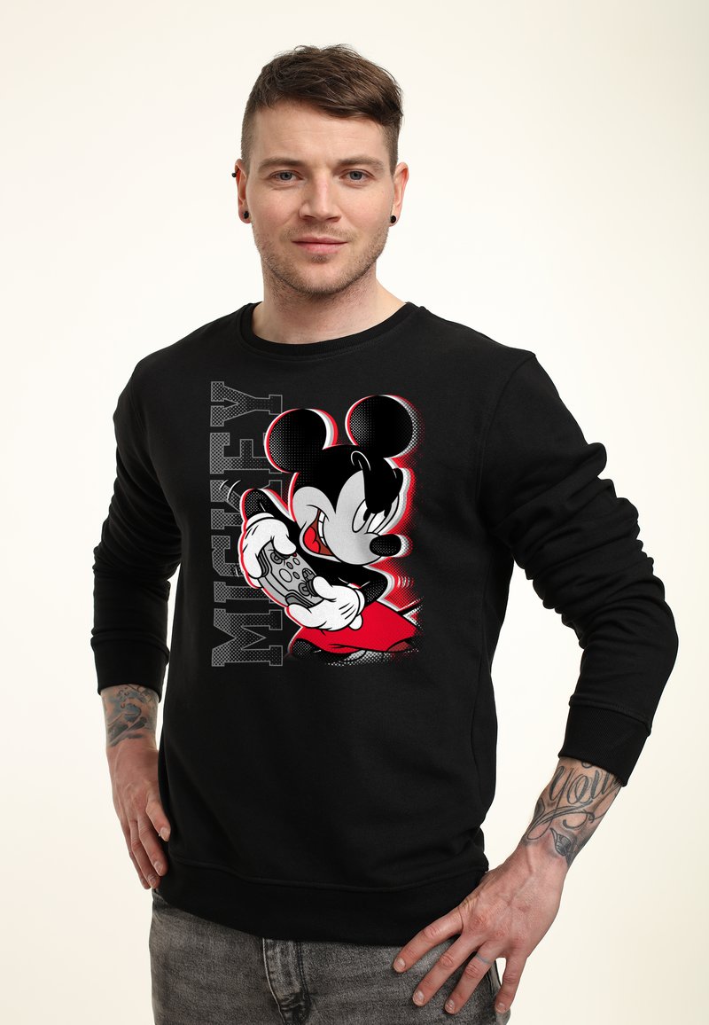 Disney MICKEY MOUSE GAMER - Sudadera - black
