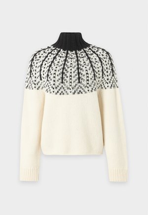 CLOSED, TWO TONE ROLLI - Maglione - ivory