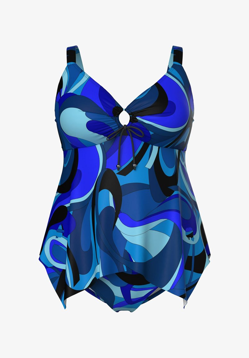 Ulla Popken Bügel-BH Tankini Papageien Softcups Träger verstellbar Ulla Popken Bügel-BH Tankini Papageien Softcups Träger verstellbar