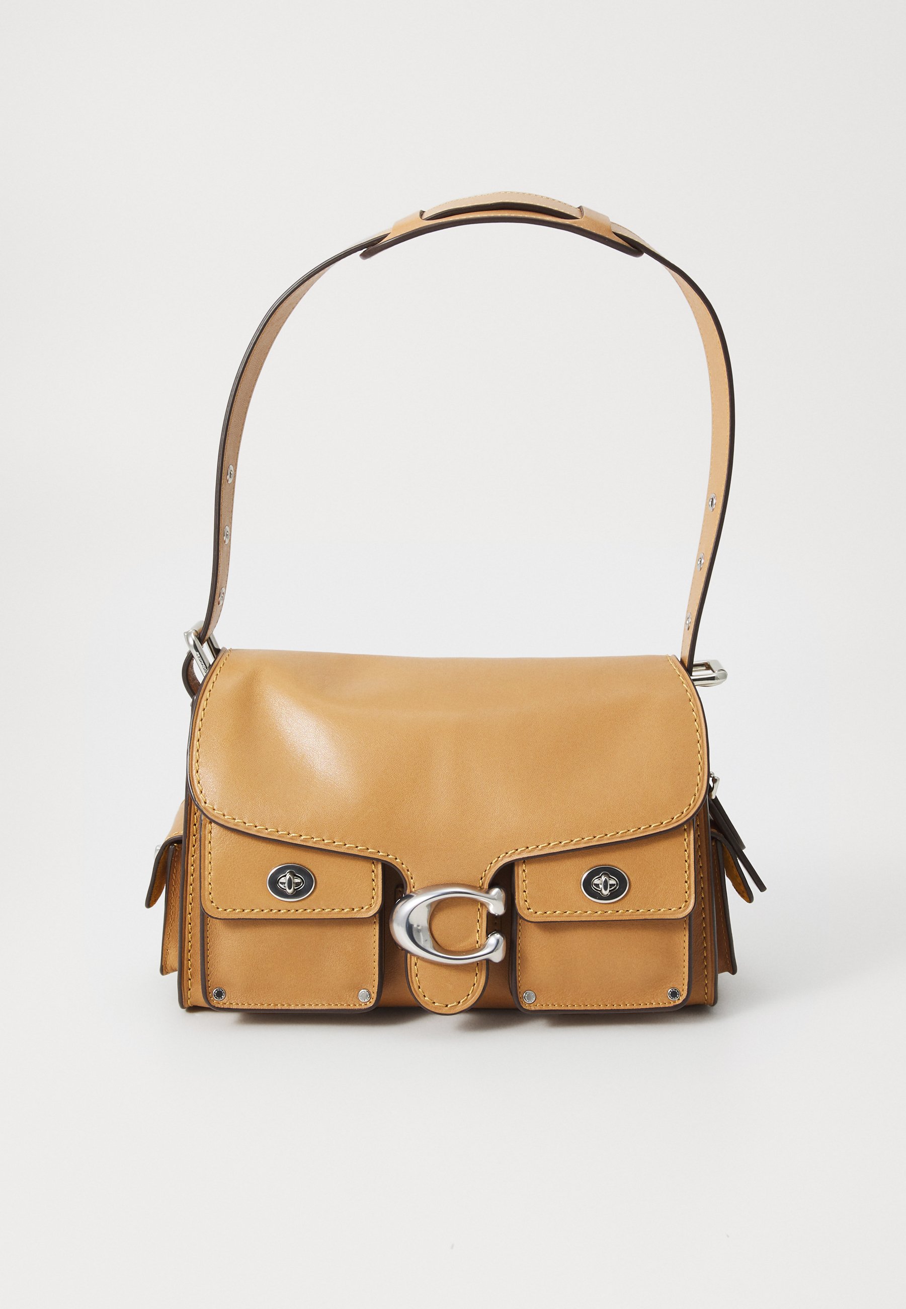 COACH CARGO TURNLOCK SOFT TABBY - Cross body bag - light brown 