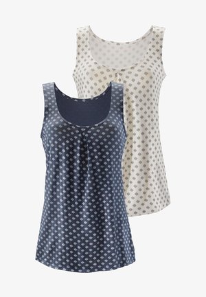 2 PACK - Viršus - rauchblau/creme