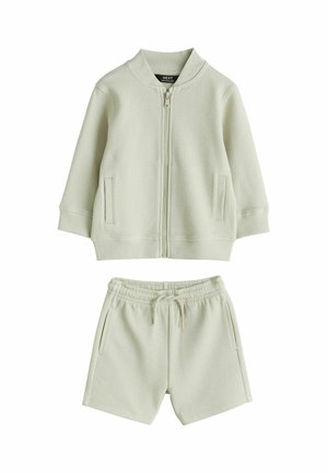 REGULAR FIT AND JOGGERS SET - Trainingsanzug - sage green