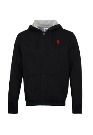 Cipzáras pulóver - schwarz