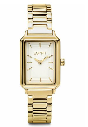 ANALOG QUARZ - Uhr - weiß- und gelbgoldfarben