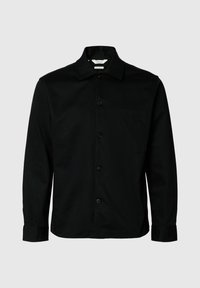 SLHTATE HEAVY OVERSHIRT - Skraistė  - black