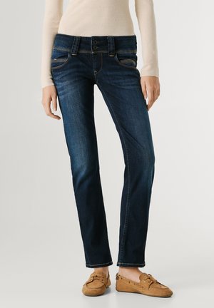 Pepe Jeans VENUS - Jean droit - dark blue denim