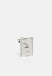 PAVE CHATA ID EARRINGS - Vienas auskaras - silver-coloured