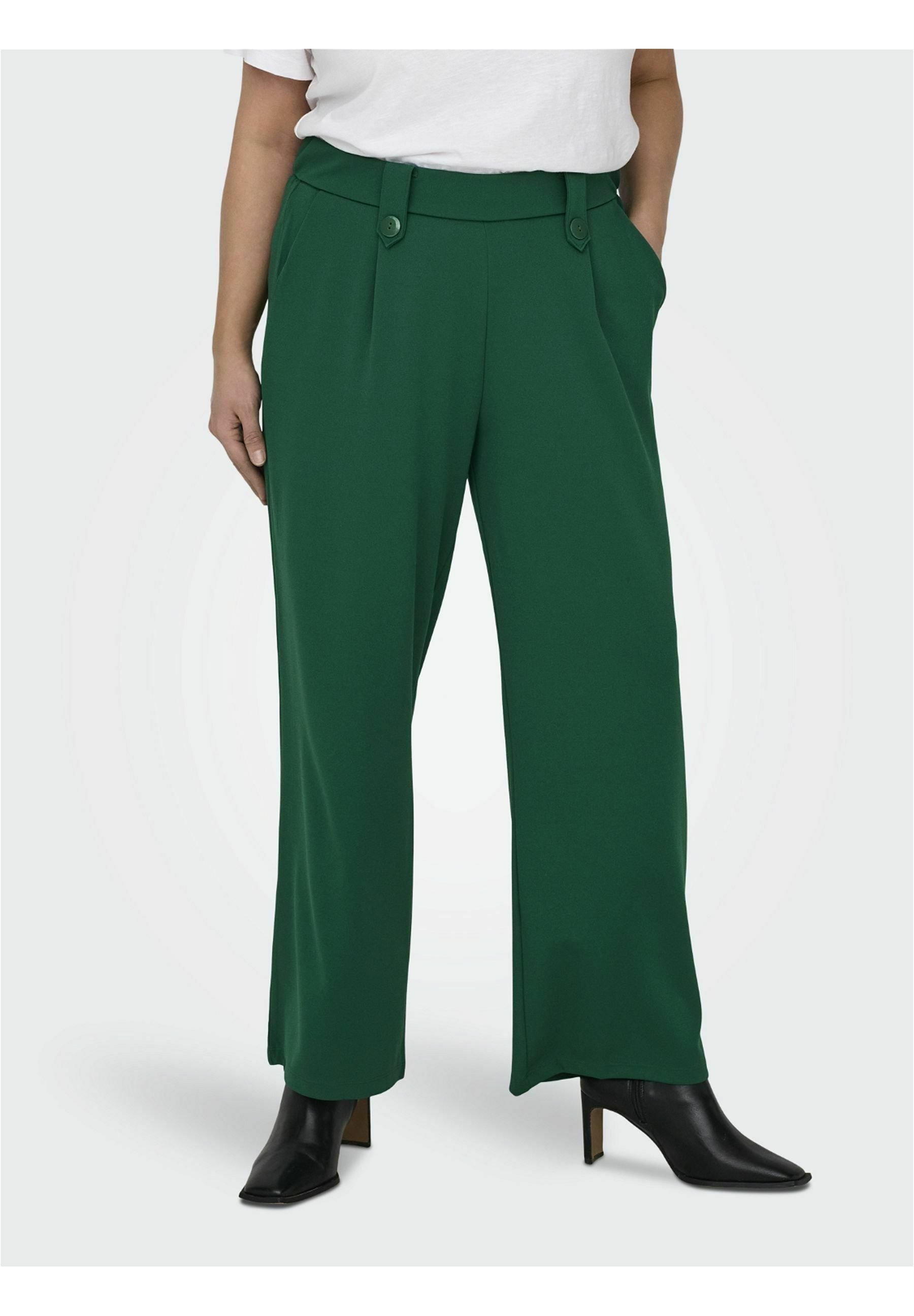ONLY Carmakoma CARSANA PANT - Broek - black/zwart