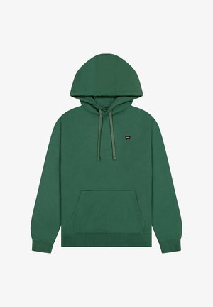 Wrangler SIGN OFF - Jersey con capucha - bistro green