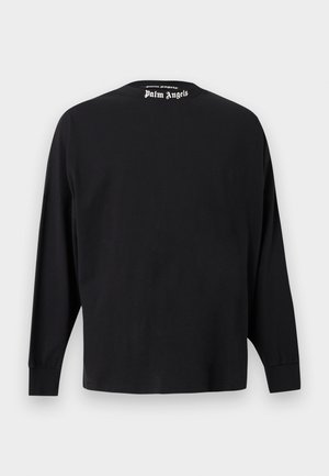 CLASSIC LOGO OVER TEE - Langarmshirt - black/off white