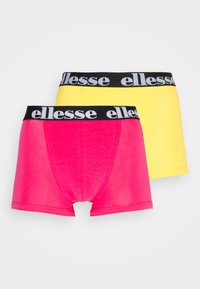 PARMO FASHION TRUNKS 2 PACK - Cuecas boxer - pink/yellow