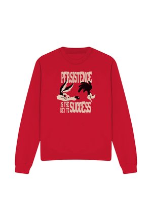 Cotton Soul, LOONEY TUNES PERSISTENCE - Sweatshirt - red