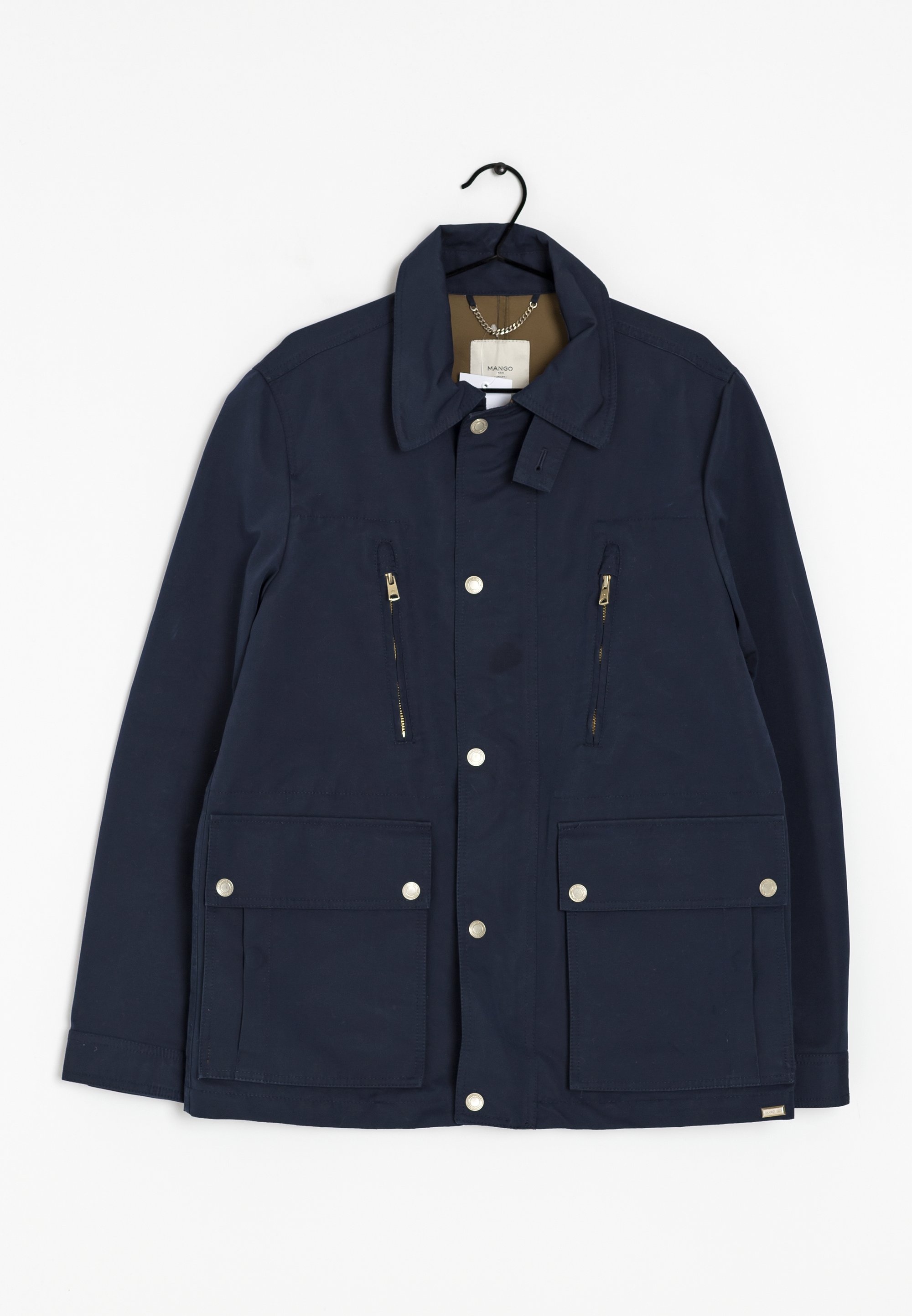 Mango Chaqueta de entretiempo blue/azul marino (Segunda mano