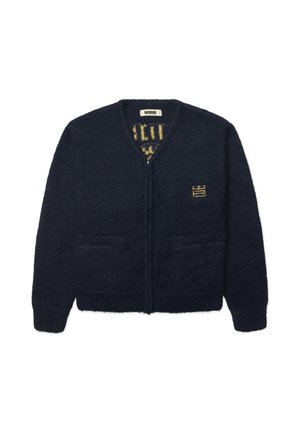 Woodbird, WBKOON ZIP TIGER CARDIGAN - Strickjacke - navy