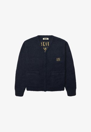 Woodbird, WBKOON ZIP TIGER CARDIGAN - Gilet - navy