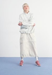 Nike Sportswear COZY LOGO - Φούτερ - birch heather/platinum tint