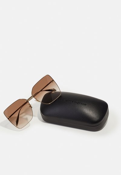 Alexander McQueen Slnečné okuliare - gold/brown