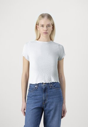 ONLY ONLNADIE  - Βασικό μπλουζάκι - cloud dancer