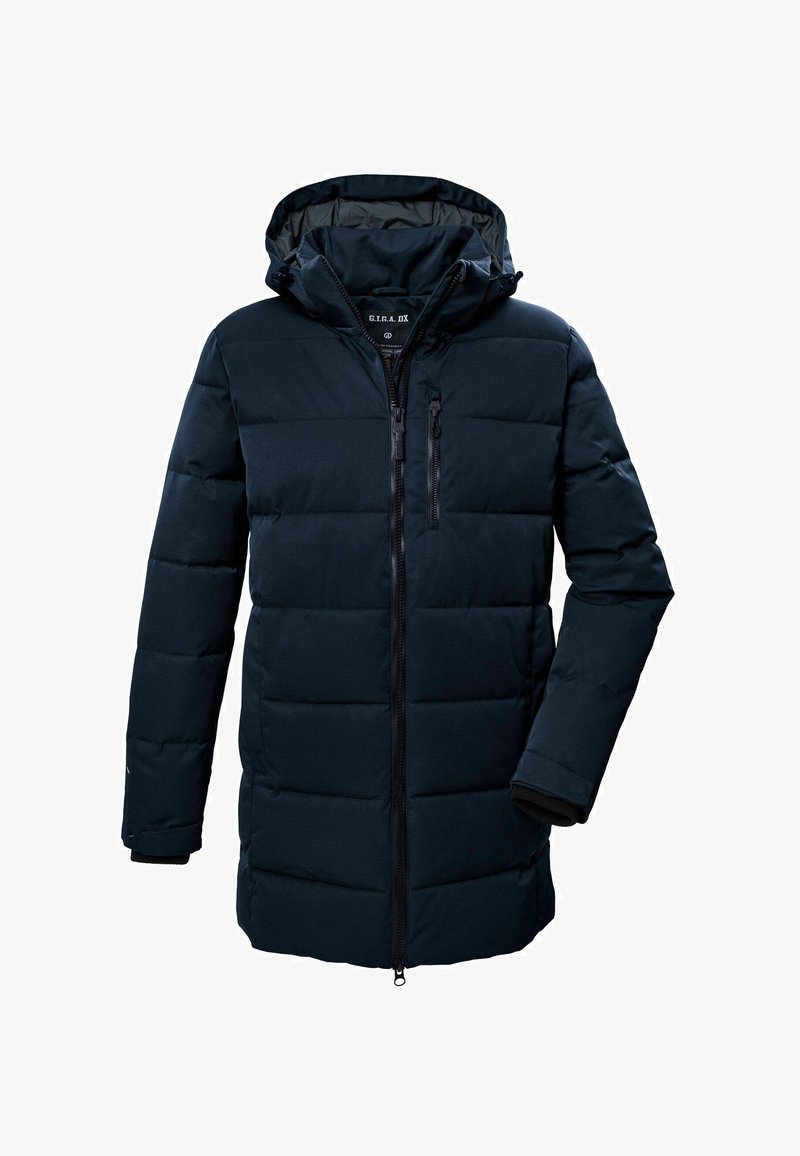 Killtec FUNKTIONS IN OPTIK MIT ABZIPPBARER KAPUZE - Manteau d'hiver - midnight