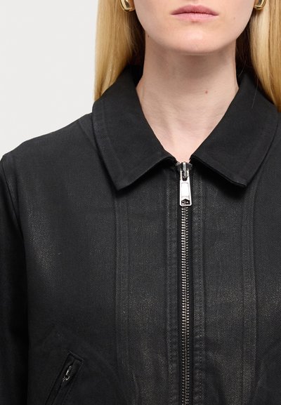 Won Hundred DALIA COATED - Casaco de ganga - black