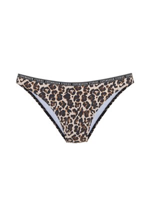 Bikini pezzo sotto - braun bedruckt