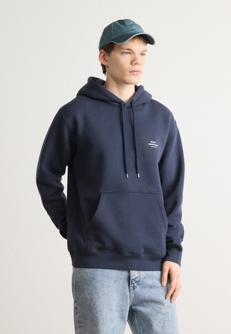 Mads Nørgaard - STANDARD HOODIE LOGO - Hoodie - parisian night, Enlarge