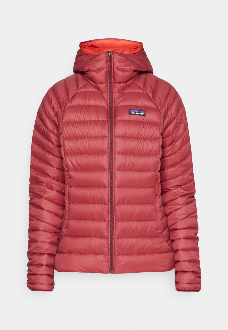 Patagonia DOWN SWEATER HOODY - Down jacket - oxide red/dark red 