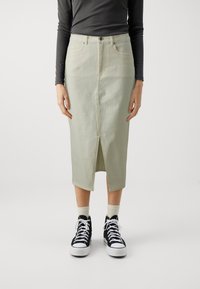 Vero Moda - VMVERI CALF SKIRT - Uska suknja - cloud dancer Minijatura 1