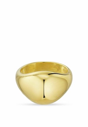 ATOMIC DOME SIGNET - Ring - gold plated silver coloured
