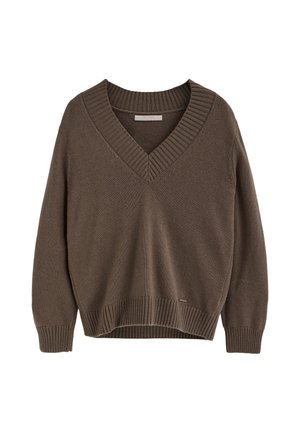 Polo Club, PULLOVER WOMAN MILES JERSEY LONG SLEEVE REGULAR FIT - Jersey de punto - brown