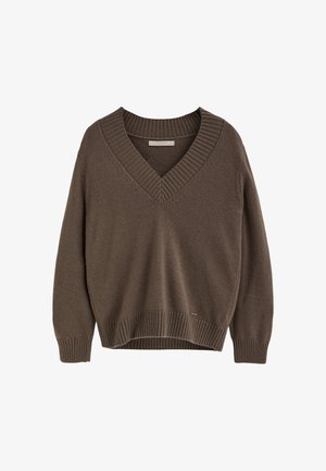 Polo Club, PULLOVER WOMAN MILES JERSEY LONG SLEEVE REGULAR FIT - Jersey de punto - brown