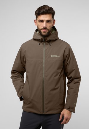 Outdoor jacket - cold coffee