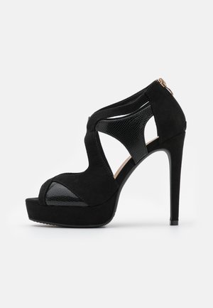 Anna Field Sandalen met hoge hak - black