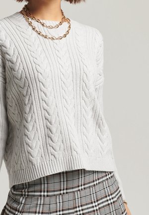 Jersey de punto - light grey